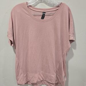 RBX Pink Relaxed Short Sleeve Shirt
